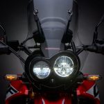 Asymmetric LED Headlight And Floating Windscreen